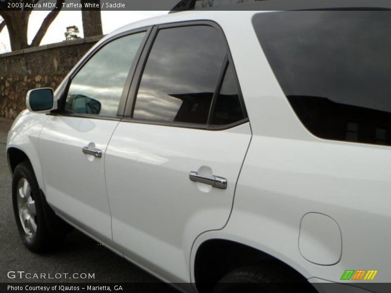 Taffeta White / Saddle 2003 Acura MDX