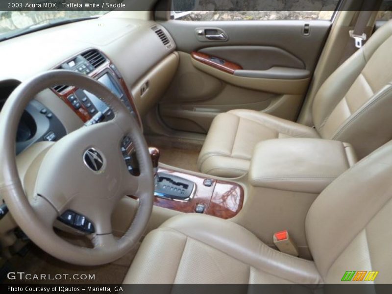  2003 MDX  Saddle Interior