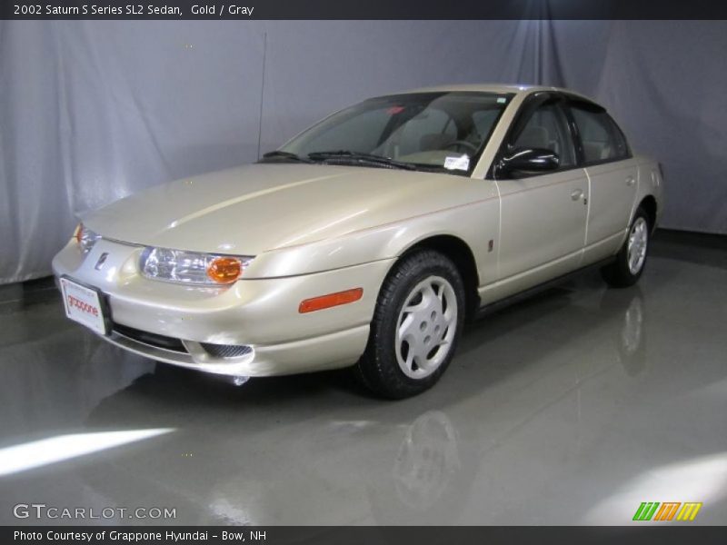 Gold / Gray 2002 Saturn S Series SL2 Sedan