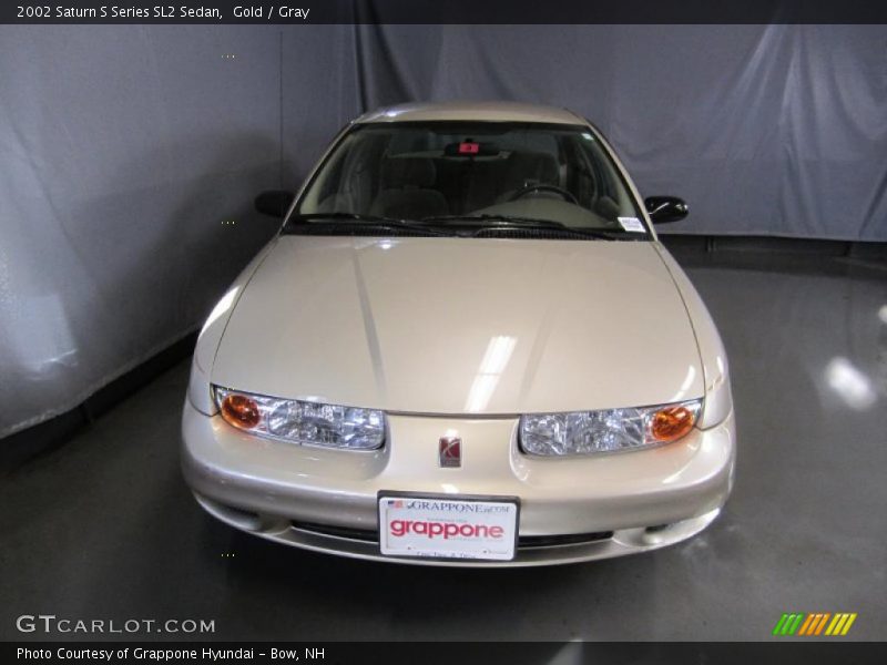 Gold / Gray 2002 Saturn S Series SL2 Sedan