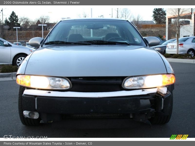 Silvermist / Pewter 2000 Oldsmobile Alero GL Sedan