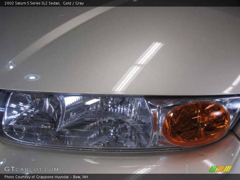 Gold / Gray 2002 Saturn S Series SL2 Sedan