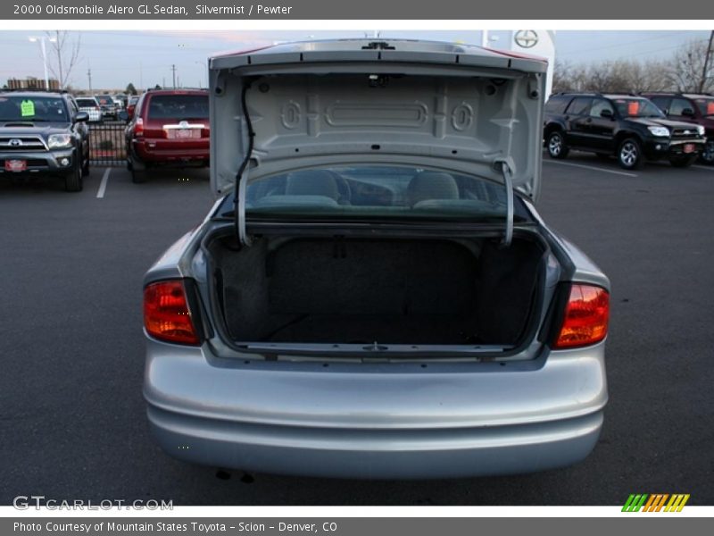 Silvermist / Pewter 2000 Oldsmobile Alero GL Sedan