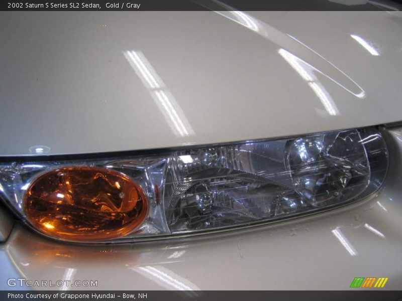 Gold / Gray 2002 Saturn S Series SL2 Sedan