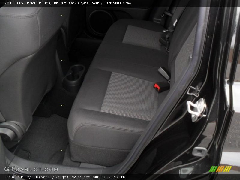 Brilliant Black Crystal Pearl / Dark Slate Gray 2011 Jeep Patriot Latitude