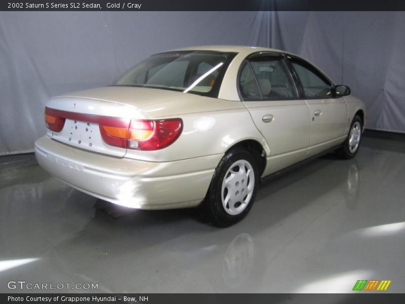 Gold / Gray 2002 Saturn S Series SL2 Sedan