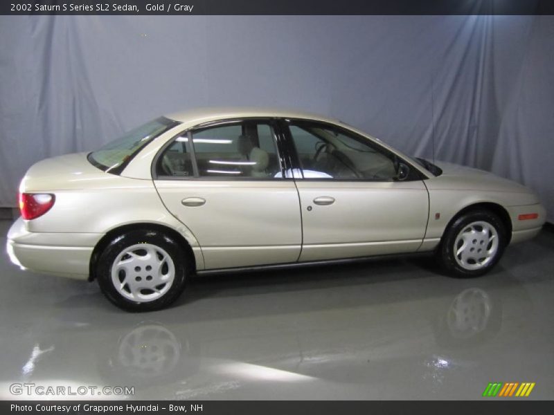 Gold / Gray 2002 Saturn S Series SL2 Sedan