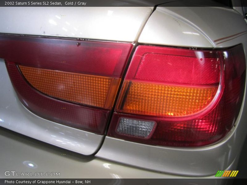 Gold / Gray 2002 Saturn S Series SL2 Sedan