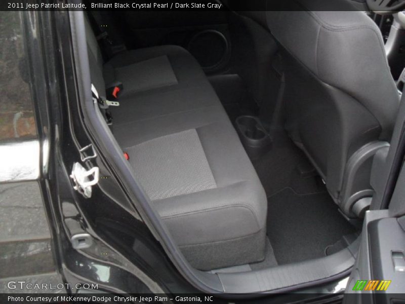 Brilliant Black Crystal Pearl / Dark Slate Gray 2011 Jeep Patriot Latitude