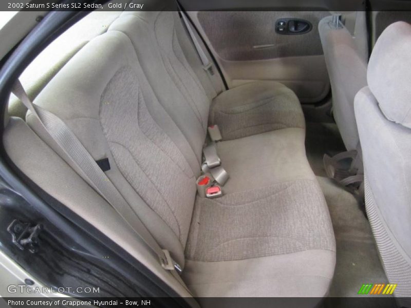 Gold / Gray 2002 Saturn S Series SL2 Sedan