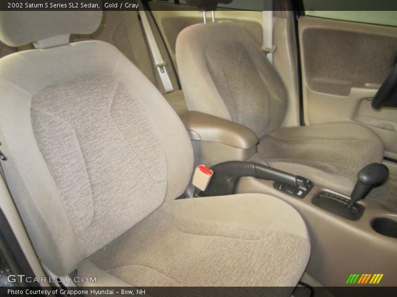 Gold / Gray 2002 Saturn S Series SL2 Sedan