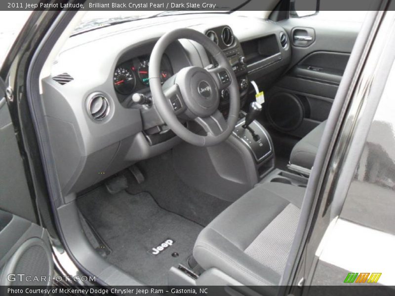 Dark Slate Gray Interior - 2011 Patriot Latitude 