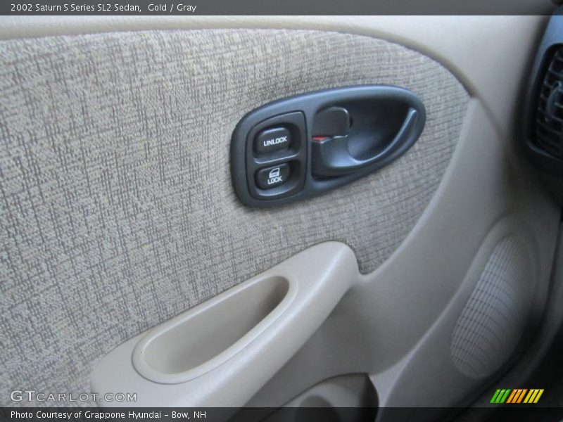 Gold / Gray 2002 Saturn S Series SL2 Sedan