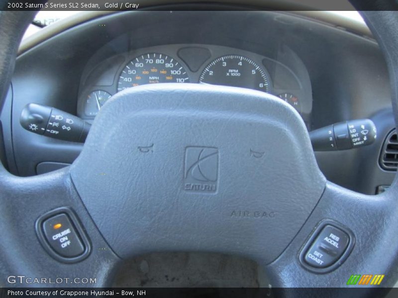 Gold / Gray 2002 Saturn S Series SL2 Sedan