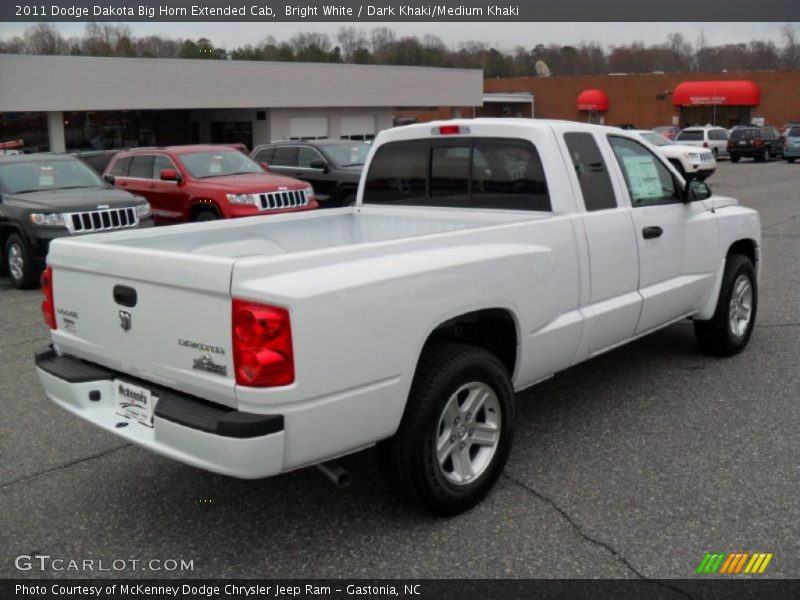  2011 Dakota Big Horn Extended Cab Bright White