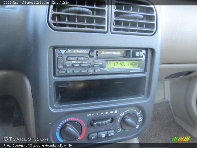 Gold / Gray 2002 Saturn S Series SL2 Sedan
