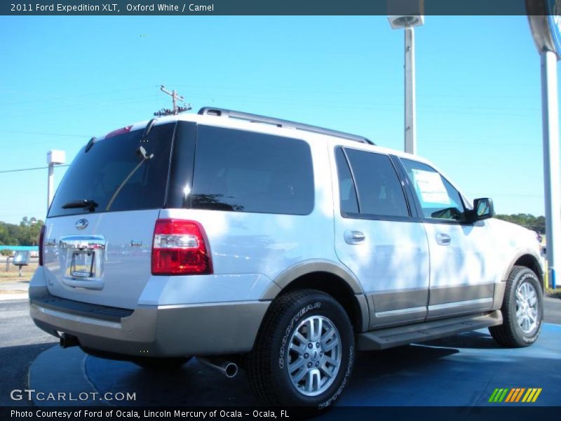 Oxford White / Camel 2011 Ford Expedition XLT