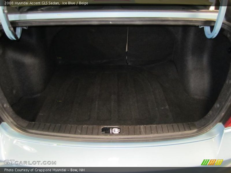 Ice Blue / Beige 2008 Hyundai Accent GLS Sedan