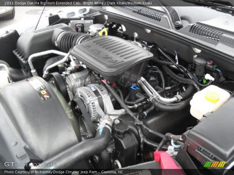  2011 Dakota Big Horn Extended Cab Engine - 3.7 Liter SOHC 12-Valve Magnum V6