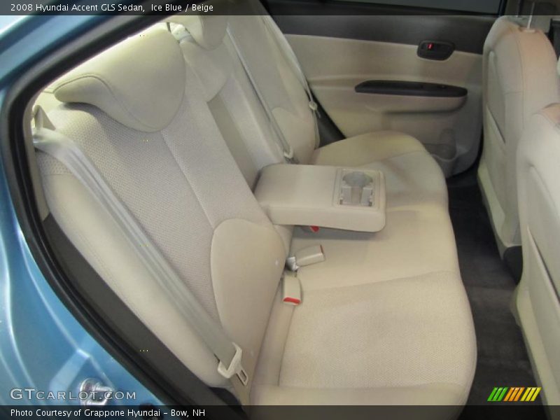 Ice Blue / Beige 2008 Hyundai Accent GLS Sedan
