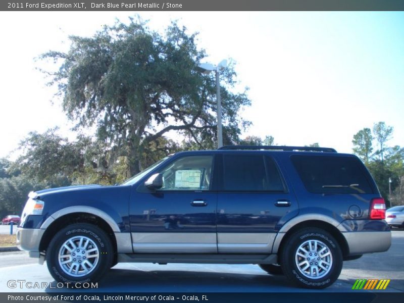 Dark Blue Pearl Metallic / Stone 2011 Ford Expedition XLT