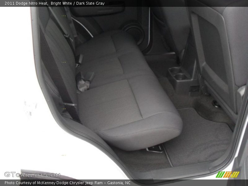 Bright White / Dark Slate Gray 2011 Dodge Nitro Heat