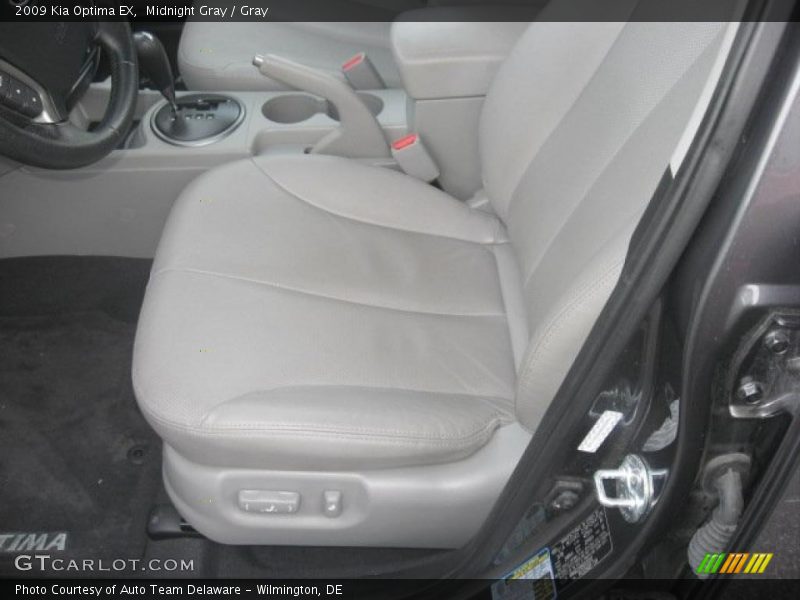Midnight Gray / Gray 2009 Kia Optima EX