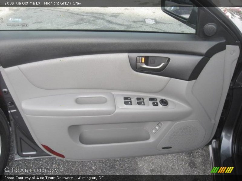 Midnight Gray / Gray 2009 Kia Optima EX