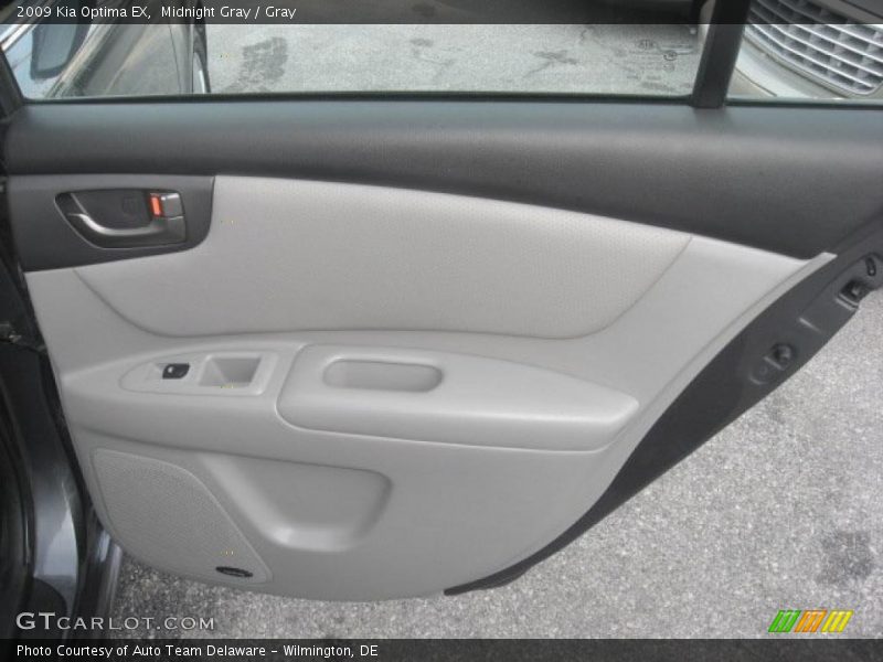 Midnight Gray / Gray 2009 Kia Optima EX