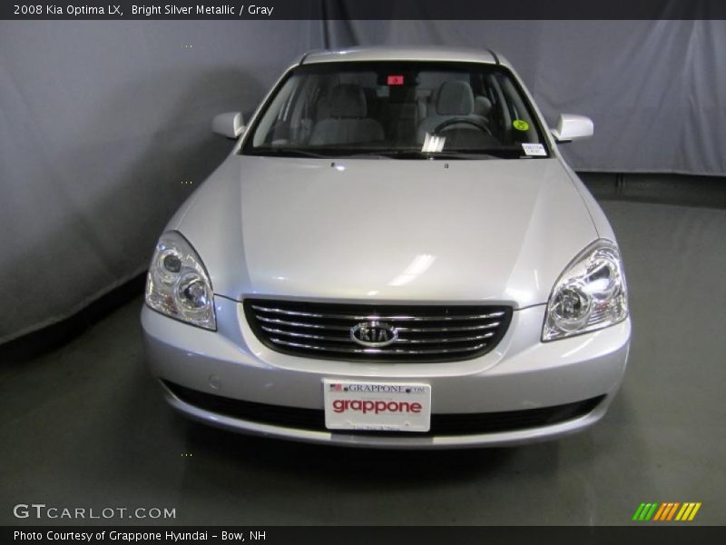 Bright Silver Metallic / Gray 2008 Kia Optima LX