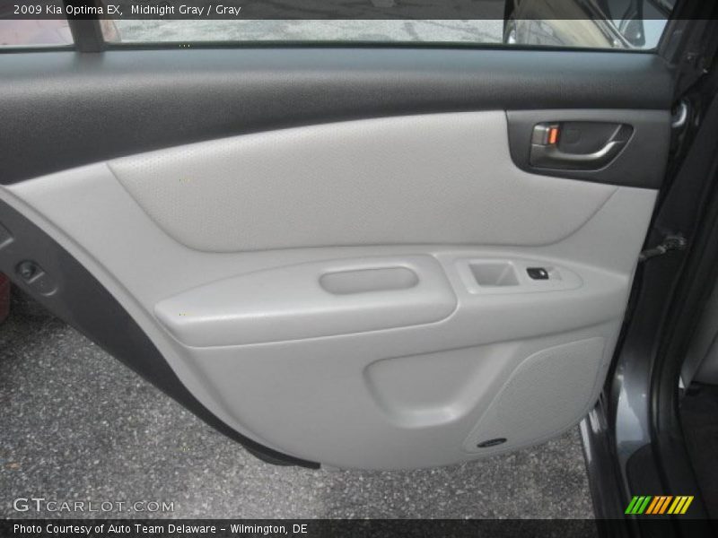 Midnight Gray / Gray 2009 Kia Optima EX