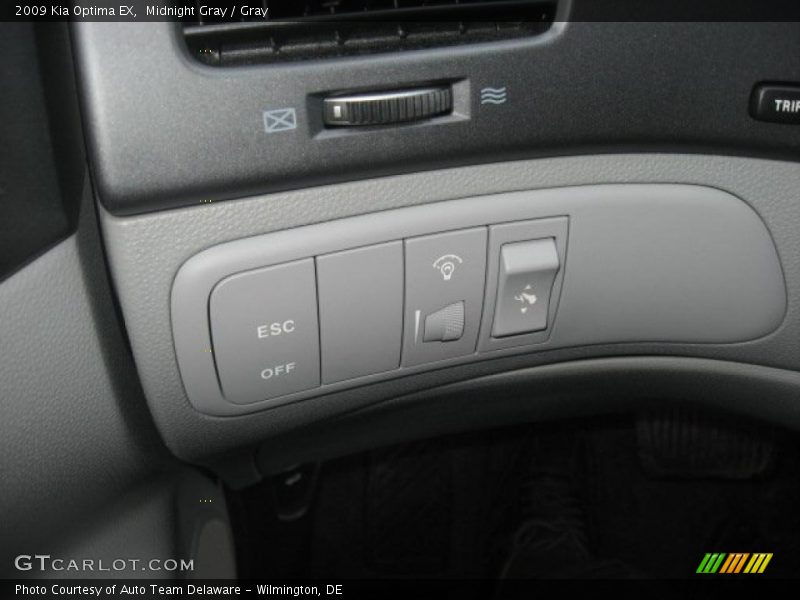 Midnight Gray / Gray 2009 Kia Optima EX