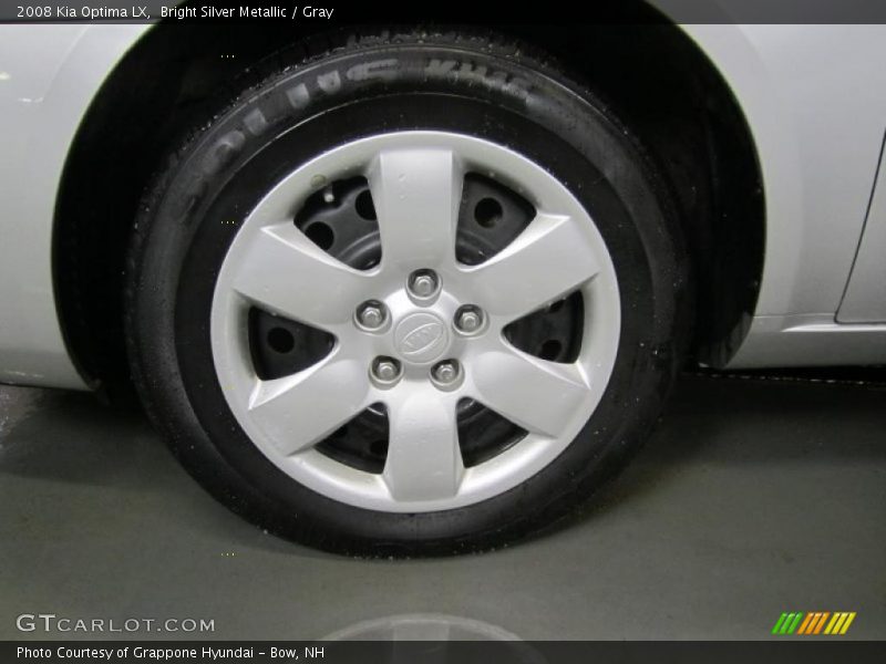 Bright Silver Metallic / Gray 2008 Kia Optima LX