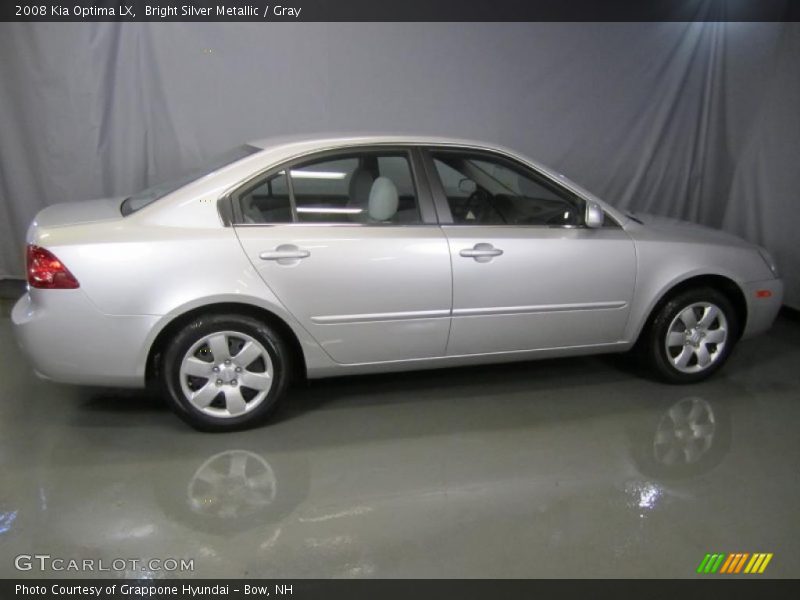 Bright Silver Metallic / Gray 2008 Kia Optima LX