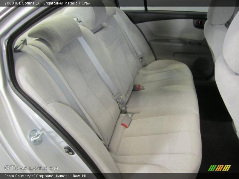 Bright Silver Metallic / Gray 2008 Kia Optima LX