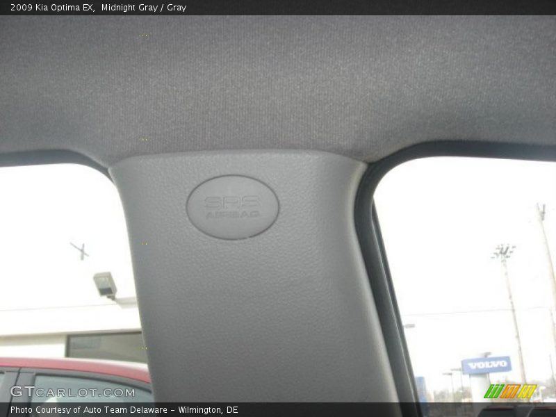 Midnight Gray / Gray 2009 Kia Optima EX