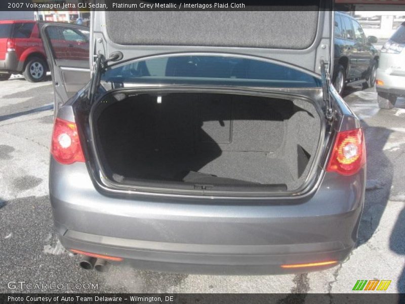 Platinum Grey Metallic / Interlagos Plaid Cloth 2007 Volkswagen Jetta GLI Sedan
