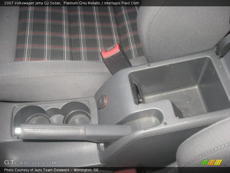 Platinum Grey Metallic / Interlagos Plaid Cloth 2007 Volkswagen Jetta GLI Sedan