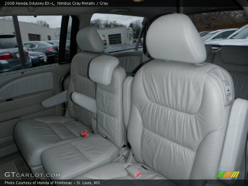 Nimbus Gray Metallic / Gray 2008 Honda Odyssey EX-L