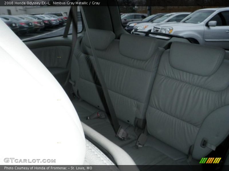 Nimbus Gray Metallic / Gray 2008 Honda Odyssey EX-L