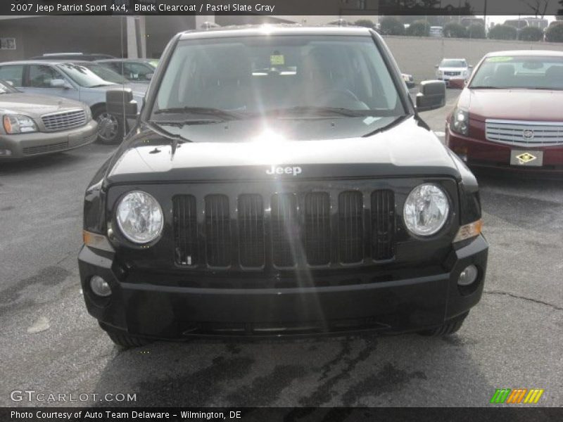 Black Clearcoat / Pastel Slate Gray 2007 Jeep Patriot Sport 4x4