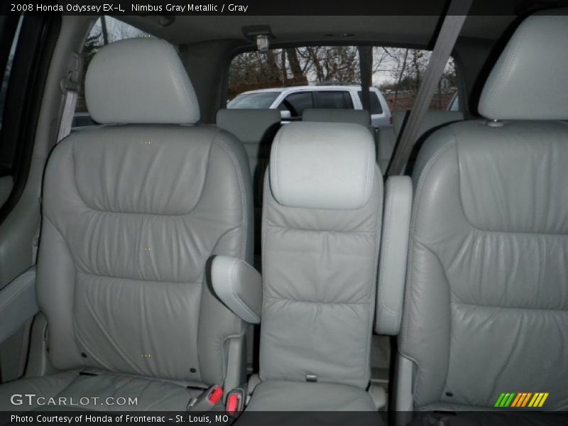Nimbus Gray Metallic / Gray 2008 Honda Odyssey EX-L