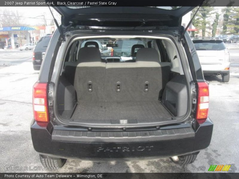 Black Clearcoat / Pastel Slate Gray 2007 Jeep Patriot Sport 4x4
