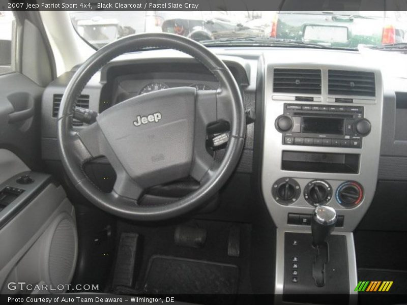 Black Clearcoat / Pastel Slate Gray 2007 Jeep Patriot Sport 4x4
