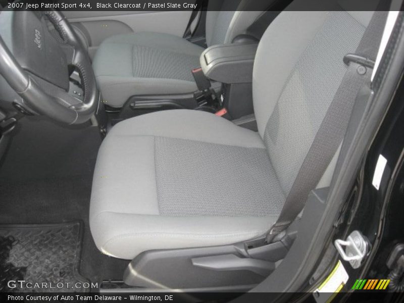 Black Clearcoat / Pastel Slate Gray 2007 Jeep Patriot Sport 4x4