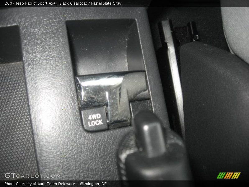 Black Clearcoat / Pastel Slate Gray 2007 Jeep Patriot Sport 4x4