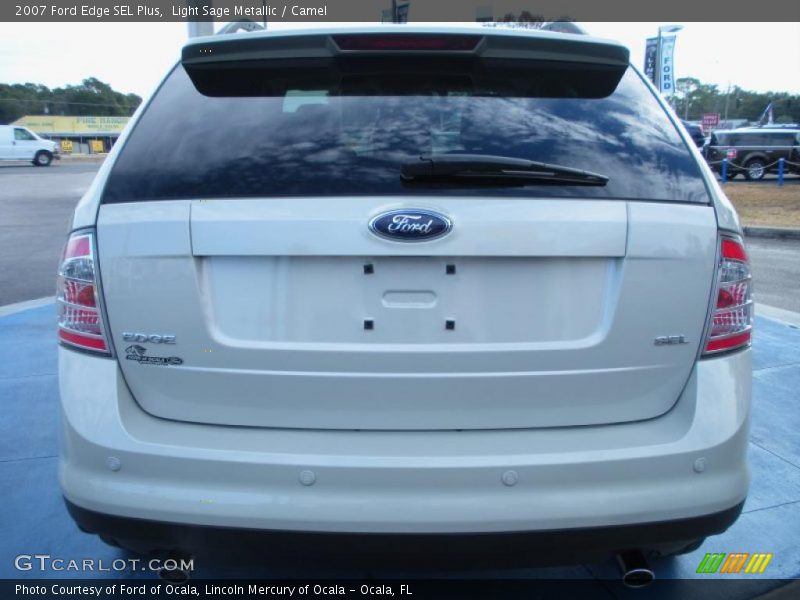 Light Sage Metallic / Camel 2007 Ford Edge SEL Plus