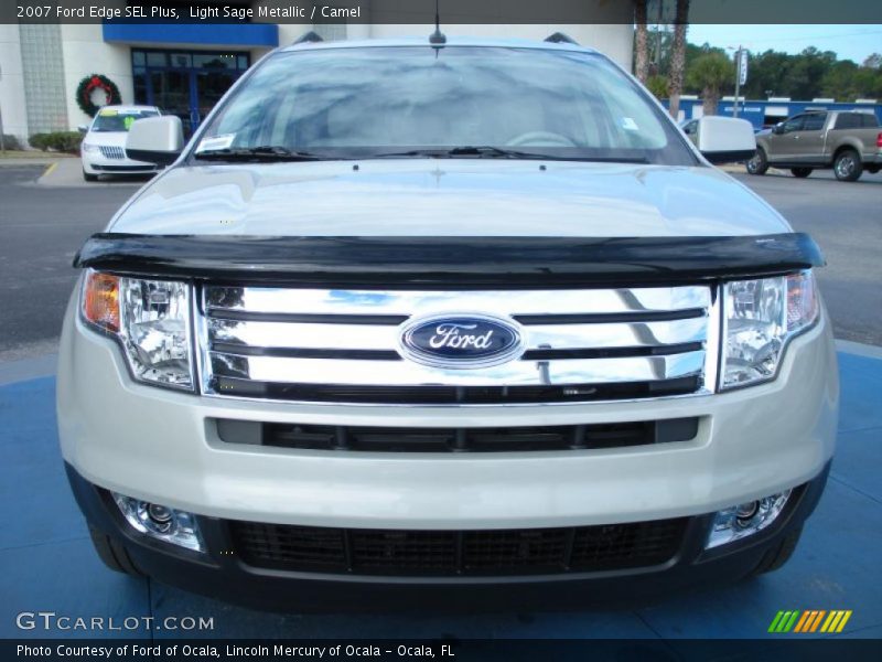 Light Sage Metallic / Camel 2007 Ford Edge SEL Plus
