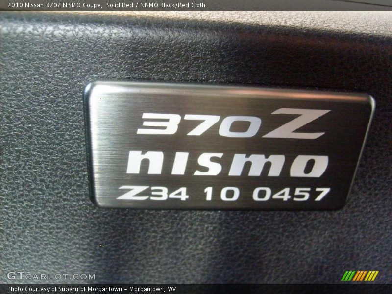  2010 370Z NISMO Coupe Logo