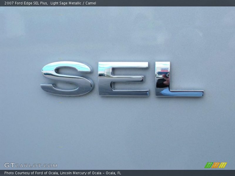 Light Sage Metallic / Camel 2007 Ford Edge SEL Plus